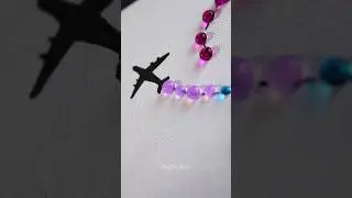 Airplane ✈️ Satisfying Waterdrops #shorts #satisfying #shortsfeed