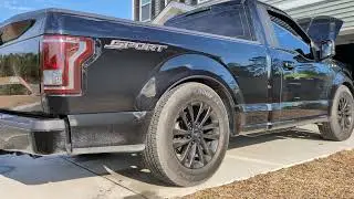 2016 Ford F-150 2.7 Ecoboost Glasspack Exhaust Cold Start(Idle & Revs)