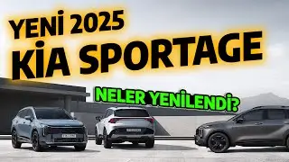 2025 Kia Sportage İncelemesi: Yenilenen Tasarım, Teknolojik Özellikler ve Motor Seçenekleri!