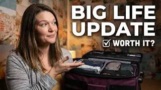 Inside My Suitcases + Life Changes Update