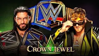 WWE Crown Jewel Roman Reigns Vs Logan Paul Full Match
