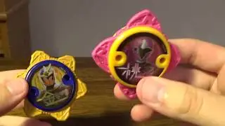 Power rangers Ninja stars || Ninja steel Pink ranger and Legendary gold Ranger ninja stars