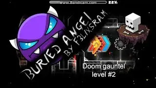 Geometry dash (2.11) "Buried Angel" by F3lixsram [all coins] - Doom gauntlet level #2