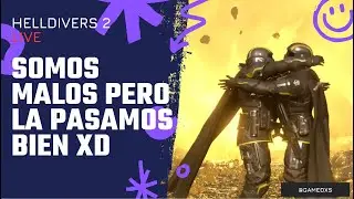 Somos malos pero la pasamos bien :D - Helldivers 2 live 10