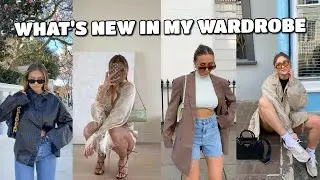 WHAT'S NEW IN MY WARDROBE TRY ON HAUL | ZARA, REVOLVE, I AM GIA