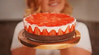Полуничний Чизкейк🍓