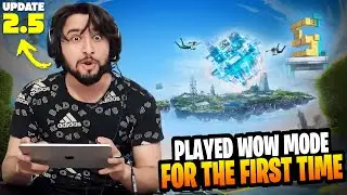 PLAYED WOW NEW PUBG MODE FOR THE FIRST TIME🔥❤️