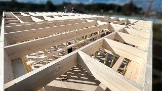 Built a BUDGET frame house  Step by step construction process  Here's what happened