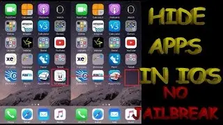HOW TO HIDE APPS IN IOS (WITHOUT APP/JAILBREAK/COMPUTER)