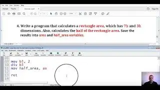 Assembly Language (12) | Mul and Div (Area and Factorial programs) شرح أسمبلي بالعربي