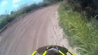 Kawasaki KX125 Motocross training