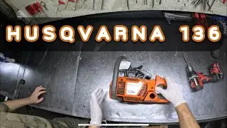 HUSQVARNA 136 MOTORLU TESTERE TAMİRAT (HUSQVARNA 136 CHAINSAW REPAIR)^#husqvarna #chainsaw