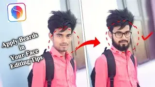 how to apply Beards in your face | mobile photo editing | face app photo editing | ps editing master