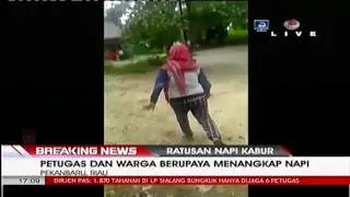 Detik-detik Kaburnya Ratusan Napi Di Lapas Pekan Baru