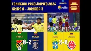 DÍA 5 - CONMEBOL PREOLÍMPICO 2024 | GRUPO A - JORNADA 3