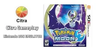 (Citra) Pokemon Moon Gameplay || 3DS Emulator