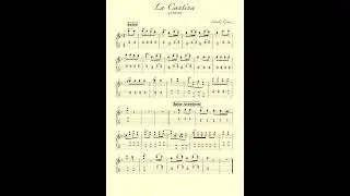 Como tocar LA CANTINA “Hernán Gómez” (Intro-Intermedio) - Video Partitura 🎼 #hernangomez #lacantina