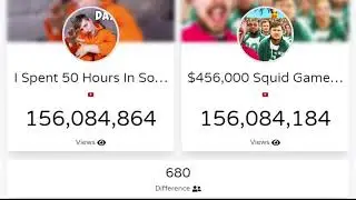 [LIVE] MrBeast New most viewed video! | $456,000 Squid Game in Real Life!