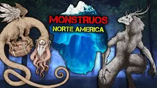 The Iceberg of the Strangest Cryptids in North America