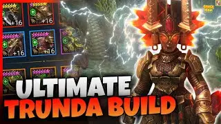 💥BUILT DIFFERENT💥How to build your Trunda for max. damage... | Raid: Shadow Legends