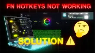 HOW TO FIX FN KEY NOT WORKING ISSUE ⚠️ | COLORFUL EVOL LAPTOPS