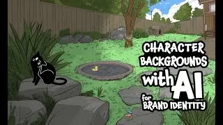 Creating Stunning Character Backgrounds with AI for Brand Identity