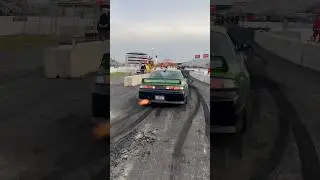 Little too close on the Tip-In…. 😬😳 #cleetusandcars #240sx #burnout #cars