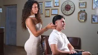 ASMR💈 IRIS LADY BARBER “ALE”