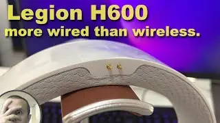 🎧 Lenovo H600 Stingray – The Gaming Headset That Tries (Hard) to Be Wireless