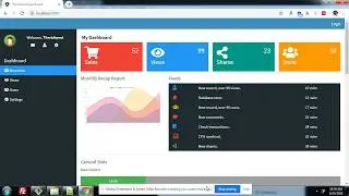 Angular 9 Admin Dashboard Template Working Example Part 2