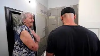 70 yr Old Still Needs Our Help --- Shower is done,  more tile work to do