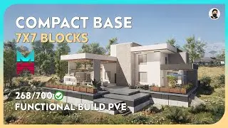 Creating 7X7 Functional SMALL Base in ONCE HUMAN: Everything You Need! - Blueprint Tutorial
