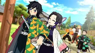 Shinobu and Giyu go on a Date! (demon slayer vr)