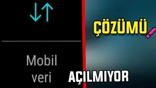 MOBİL VERİ AÇILMIYOR HATASININ ÇÖZÜMÜ !!