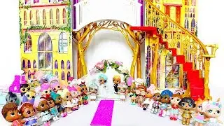 ROYAL WEDDING for LOL Surprise DOLLS !!!! New RARE LOL Surprise doll !  Video for children