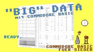 "Big" Data mit Commodore Basic - Excel als Basic-Codegenerator