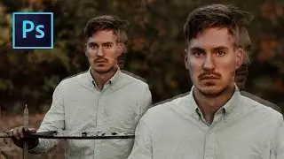 HOW TO MAKE A GHOSTLY EFFECT/ DOUBLE EXPOSURE │Photoshop Tutorial