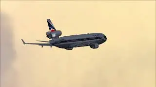 FS2004 / KATL to PANC /  PMDG MD-11 / IVAO
