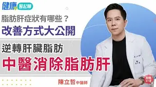 脂肪肝症狀？中醫教你！飲食、原因、改善一次看懂