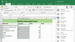 How To Enter and Format Numbers in Exel