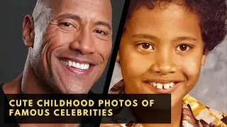 Cute Childhood Photos Of Famous Celebrities