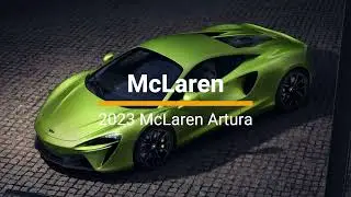 2023 McLaren Artura High-Performance Hybrid Supercar