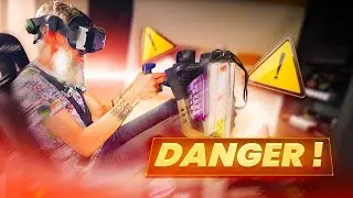 This machine is dangerous.. 😱 YAW 3 VR SIMRACING?
