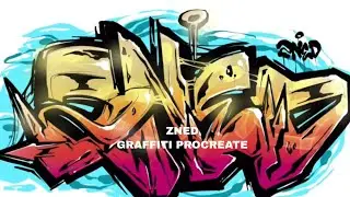graffiti with procreate
