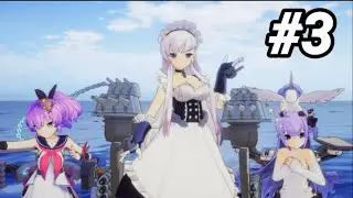 Azur lane crosswave #3 Gameplay Walkthrough PS4/StoryMode