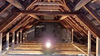 Rénovation : étape 5 , Modification de la charpente pour aménager l'étage du haut.