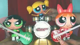 Love Makes The World Go 'Round (The Powerpuff Girls) - LIVE ACTION with toys (LYRICS)