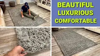 The Perfect Soft & Cozy Area Shag Rug ~ Affordable & Elegant