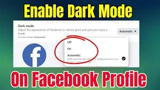 How To Enable Disable Facebook Dark Mode Feature || FB tips and tricks 2025
