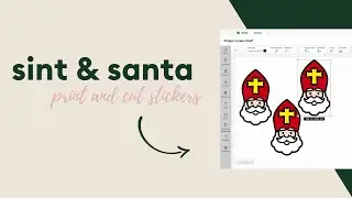 Sint of Santa Stickers geschikt voor alle leeftijden | Teddie B
